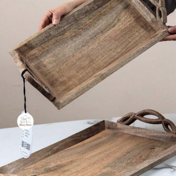 מגשי הגשה מעץ יוקרתי