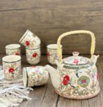 ⁦סט זכוכית/ קנקן וכוסות אלגנטיות⁩ – תמונה ⁦2⁩