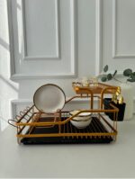 ⁦מעמד לייבוש כלים דו-שכבתי⁩ – תמונה ⁦2⁩