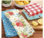 סט 4 מגבות sweet rose